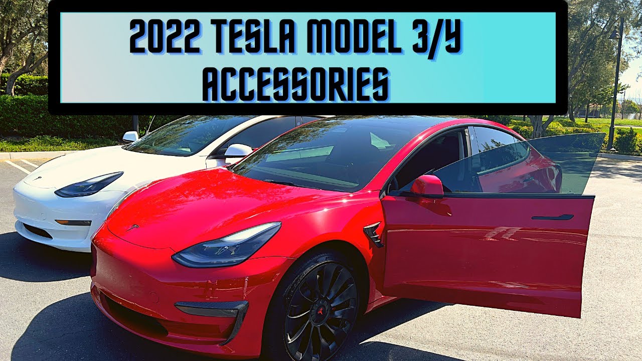 2022 Tesla Model 3/Y Accessories - What you didn't know you NEEDED & what you MAY NEED! (Must Have)