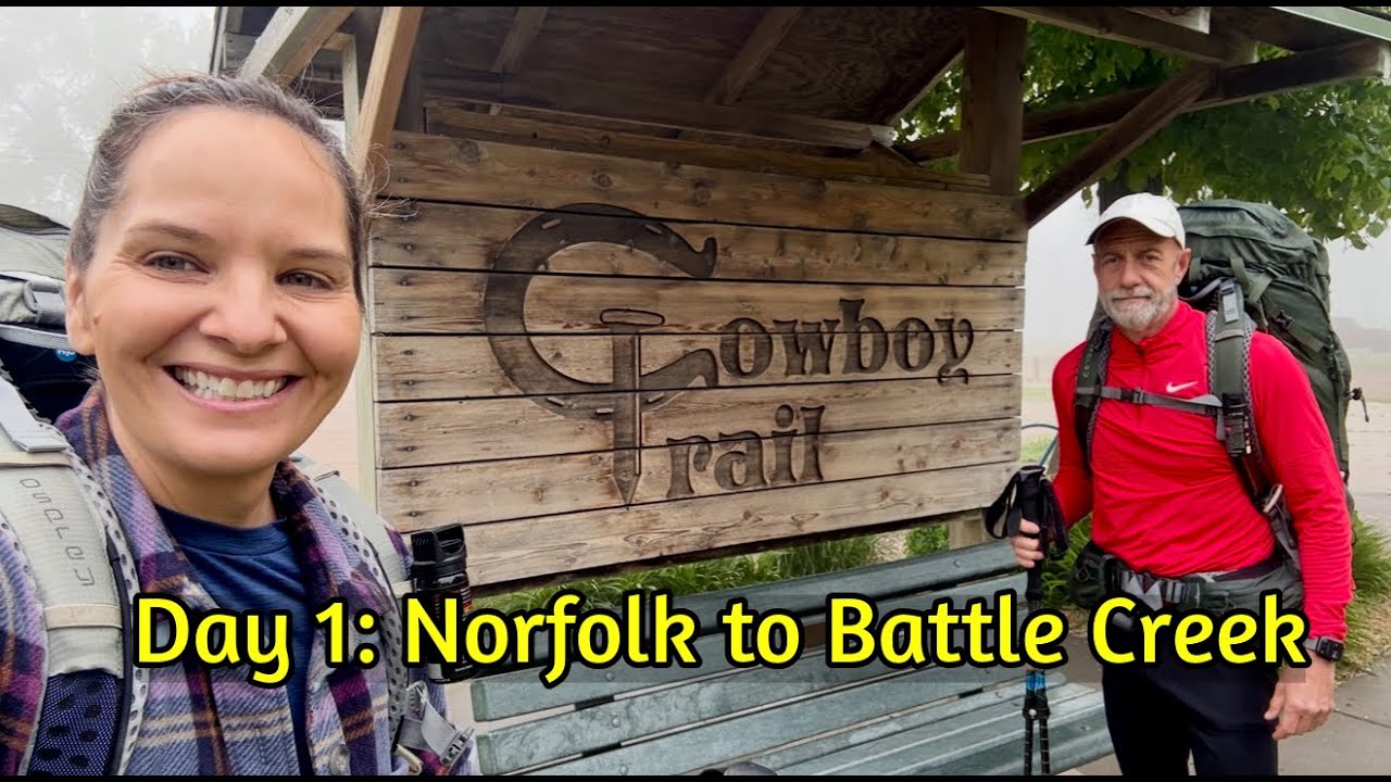 Cowboy Trail Adventure Begins! Day 1 | Norfolk to Battle Creek, NE
