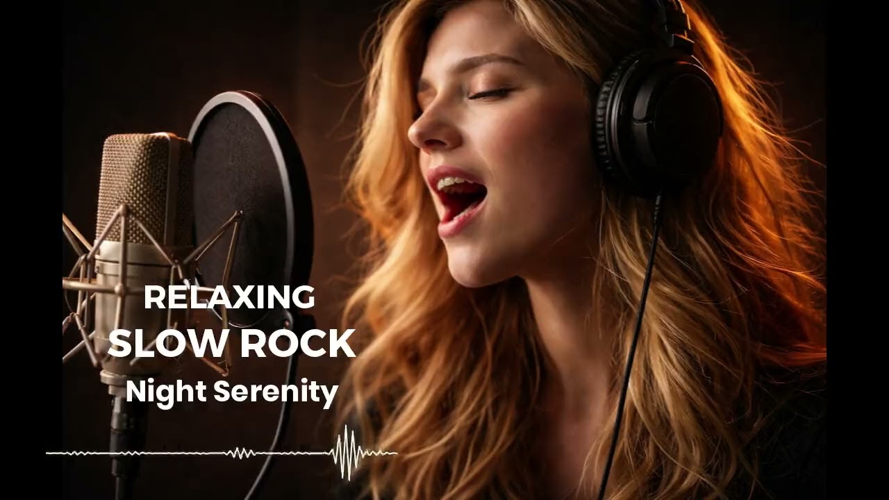 Relaxing Slow Rock Playlist 1 Hour | Soft After Midnight Mood