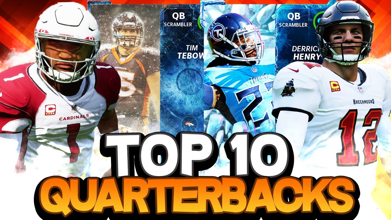 TOP 10 QUARTERBACKS INSIDE MADDEN 22 ULTIMATE TEAM!