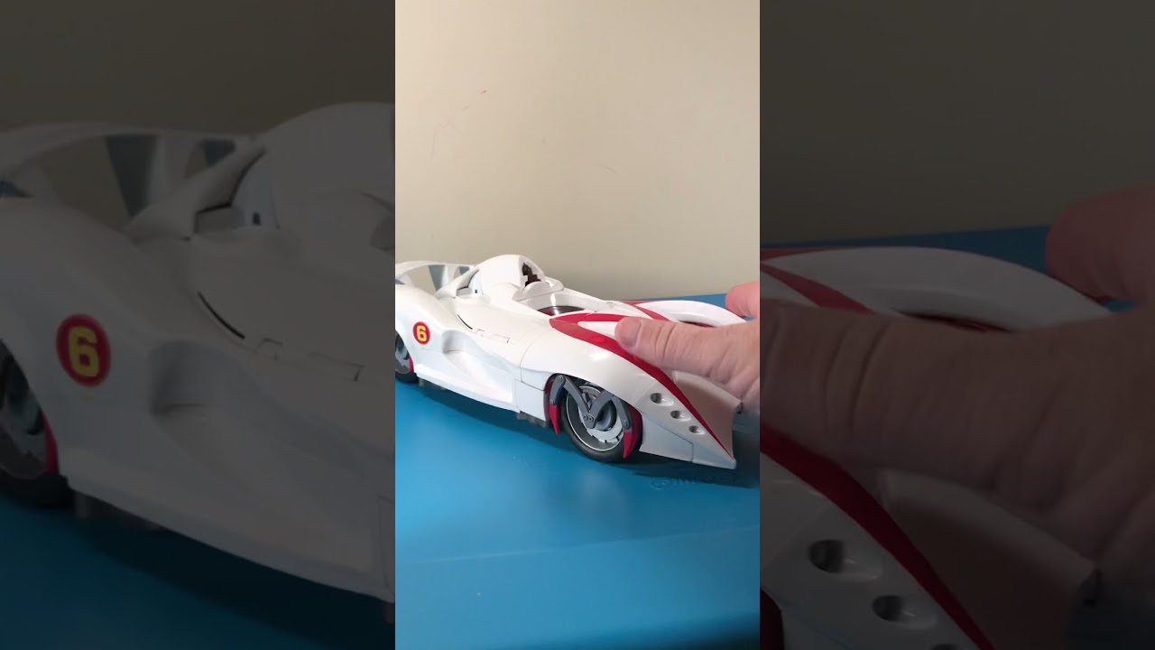 Speed Racer Movie Battle Morph Mach 6 M4208 Pilot Toy Car 14