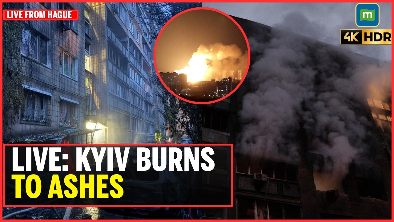 KYIV BURNING LIVE: 70 MISSILES and 600+ Drones Bombard Ukraine Capital | Russia Ukraine War Live