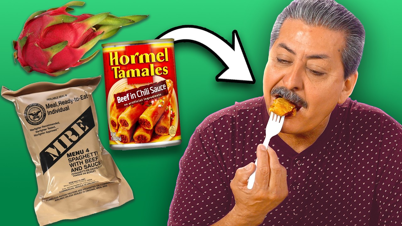 Mexican Dads Eat Unusual Foods