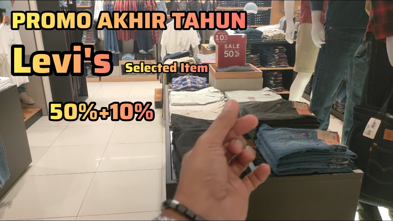 Levi's Promo Akhir Tahun 50+10%😱 Hanya di DiLRs Channel 