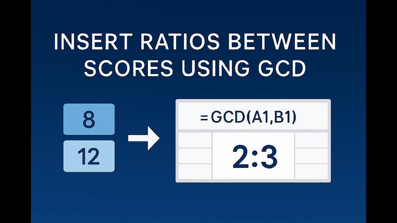 What Is GCD In Excel