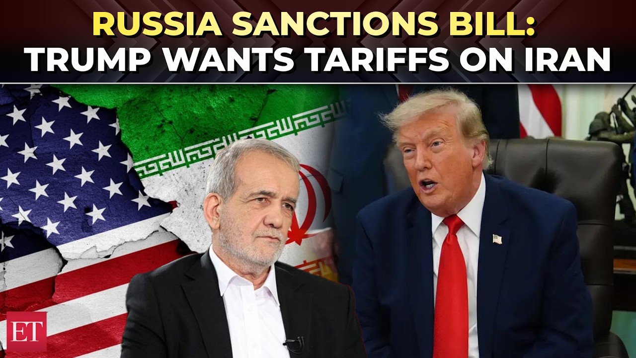 'That's what Lindsey wanted...': Trump calls for Iran tariffs in Russia sanctions bill