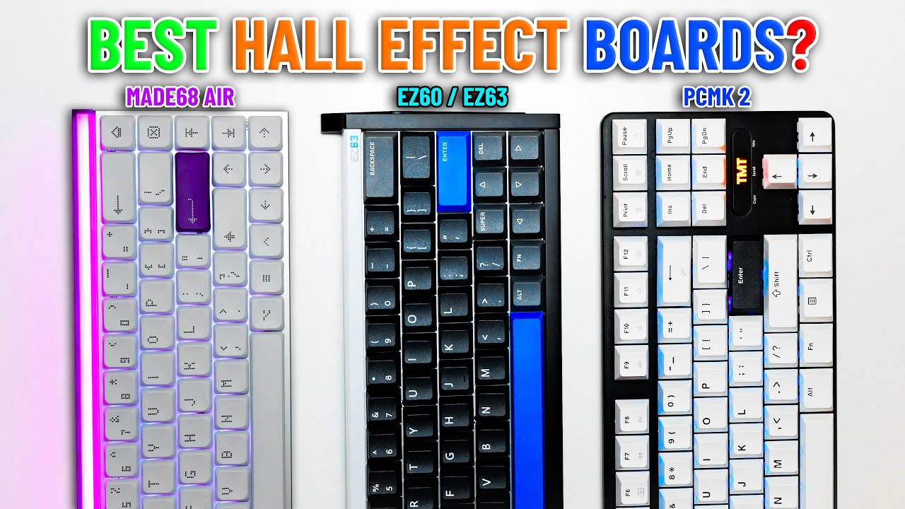 MORE Hall Effect Keyboards... What’s The BEST?