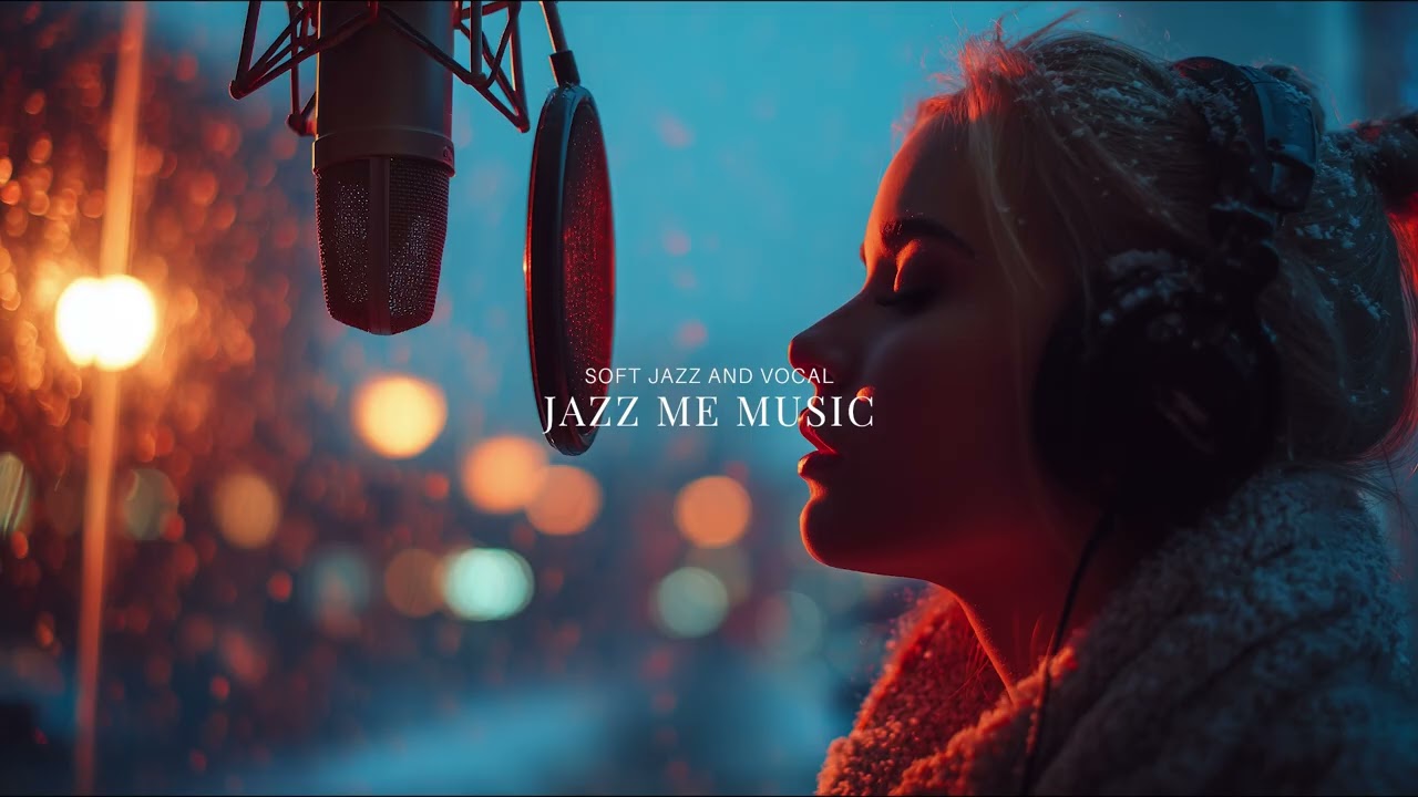 [Playlist] Late Night Studio Lights, Smooth Vocal Jazz | Warm Cozy Jazz