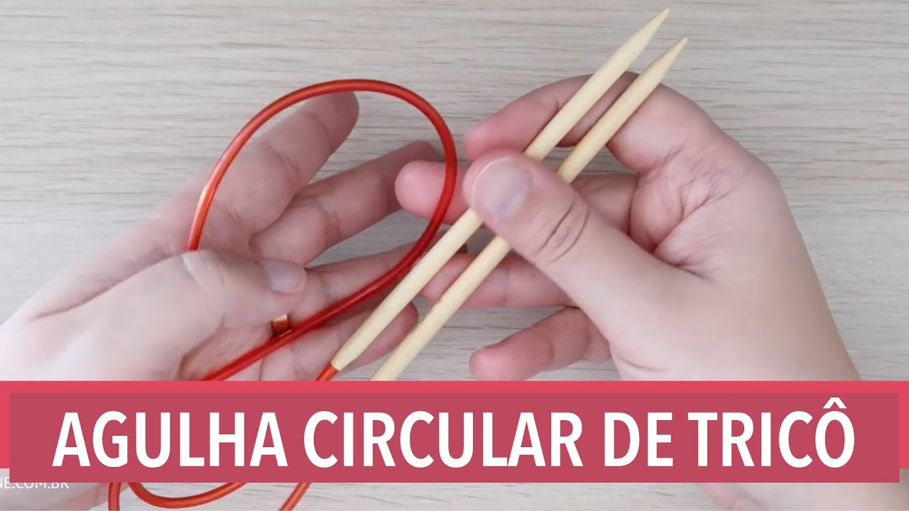 ⭐️ Agulha Circular: Introdu&ccedil;&atilde;o e Como Iniciar Trabalho  - Por Rosiene
