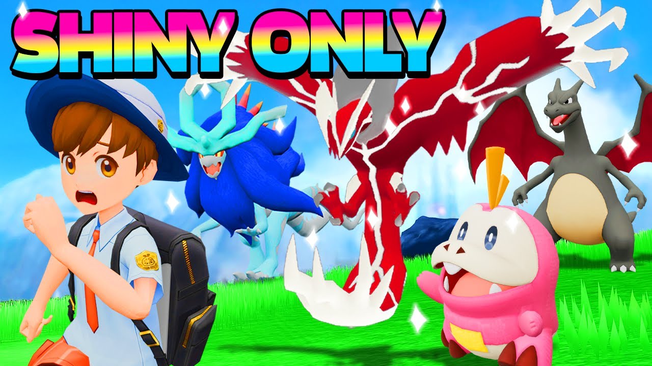Рандомайзер Pokemon Scarlet, но я могу использовать только SHINIES!