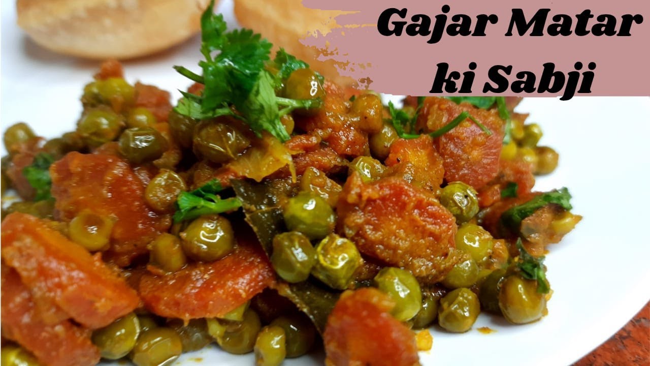 Gajar Matar Ki Sabji | Healthy and tasty recipe | Nainas Kitchen Zaika