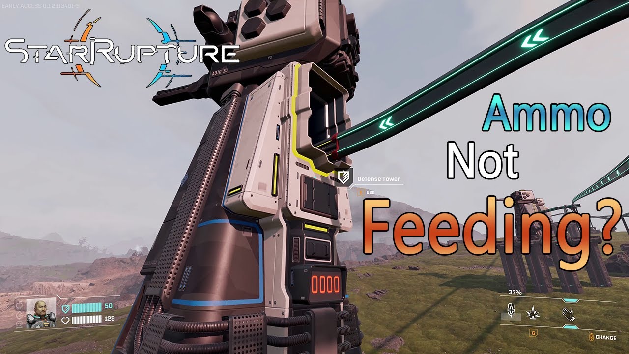 StarRupture - Glitches and Fixes - Auto Turrets Ammo Not Feeding