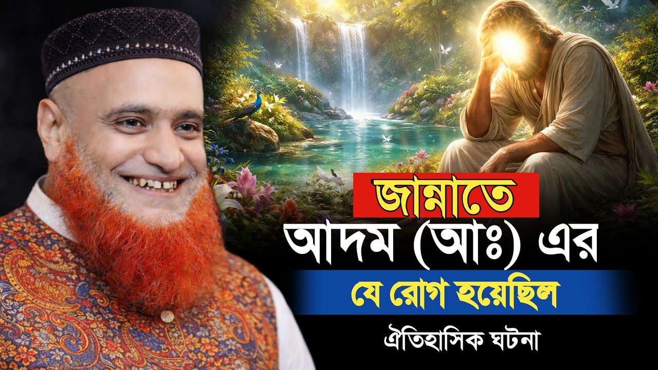 জান্নাতে আদম (আঃ)এর যে রোগ হয়েছিল | মাওলানা বজলুর রশীদ মিঞা | Bazlu Rasid new waz | Boyan Tv Online