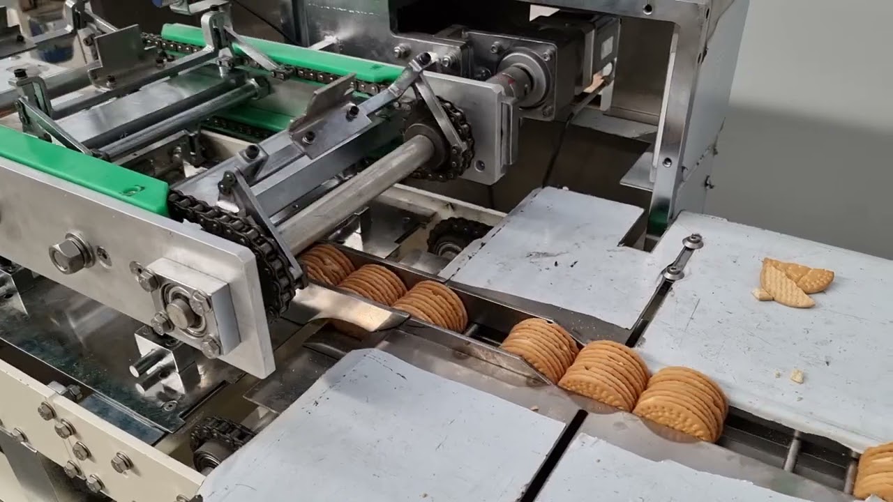 Family Pack Machine with Single Lane Auto Feeder with Manual Feeding