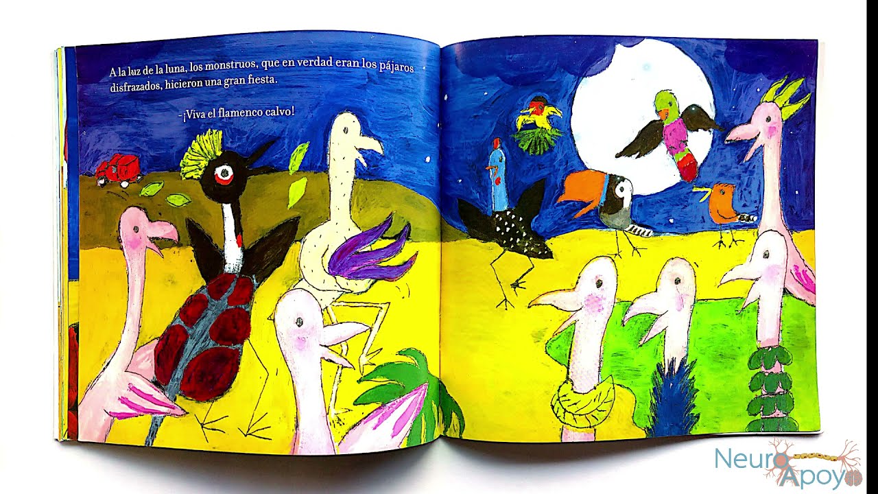 EL FLAMENCO CALVO por Amalia Low, Colección Zafari