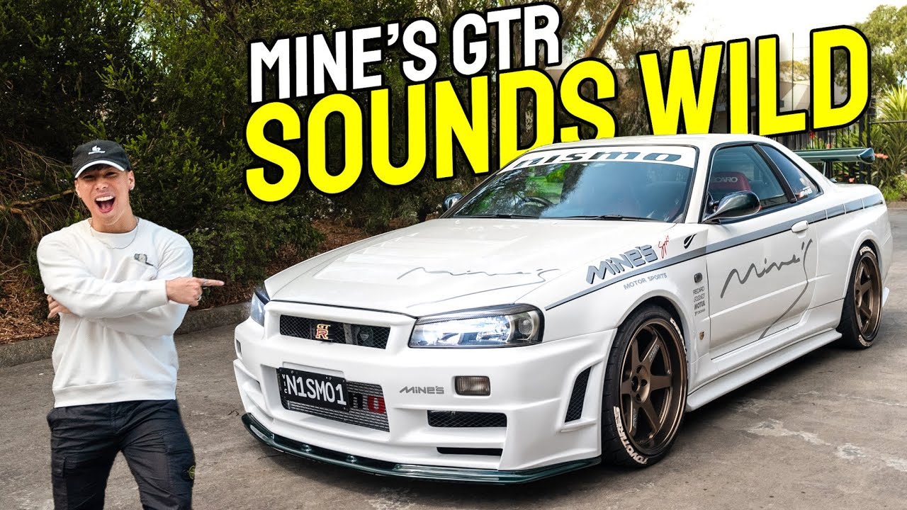 TERRORISING THE STREETS IN A $300,000 MINE'S R34 GT-R SKYLINE!