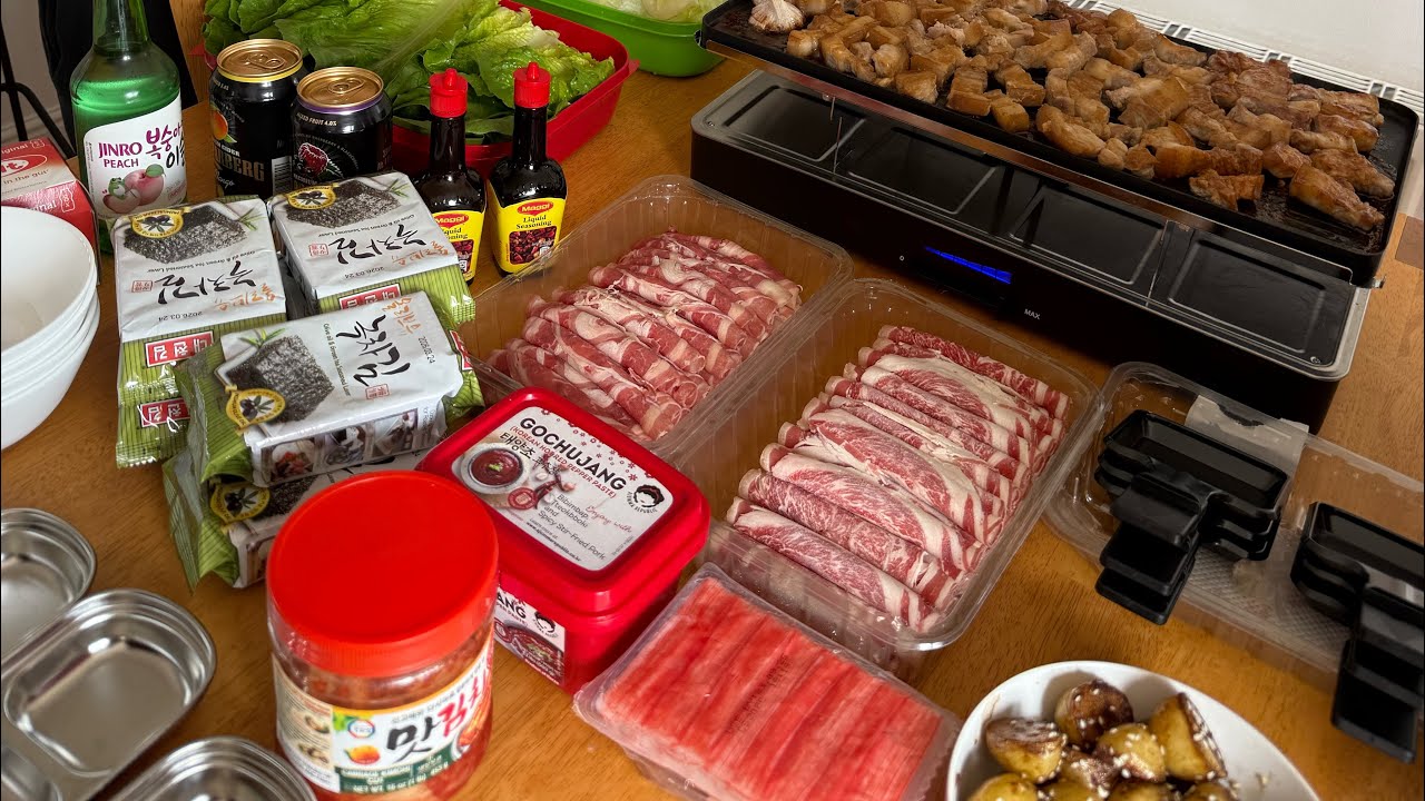 Swimming, Samgyupsal Lunch and Farmer’s Market Weekend! 