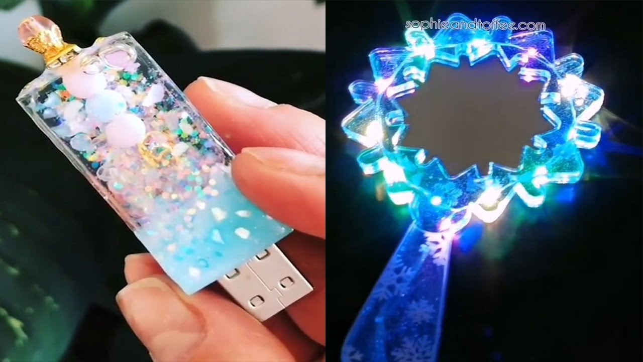 Epoxy Resin DIY | Epoxy Resin Jewelry | USB Resin | EP 13