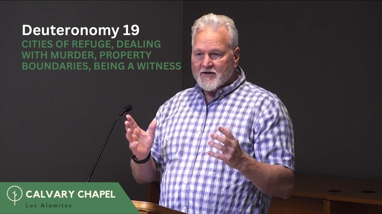 Cities of Refuge, Being a Witness - Deuteronomy 19 | Bryan Newberry