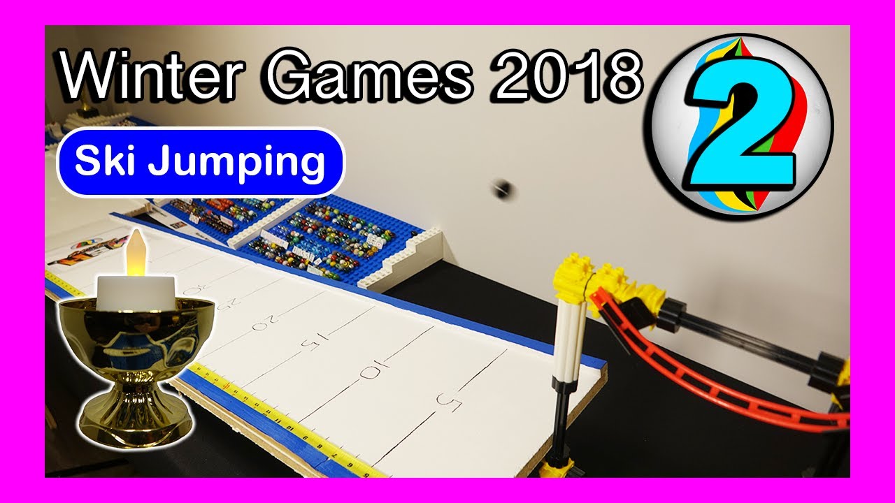 MARBLE RACE - Marble Winter Games 2018 - [Event 2 - Ski Jumping]