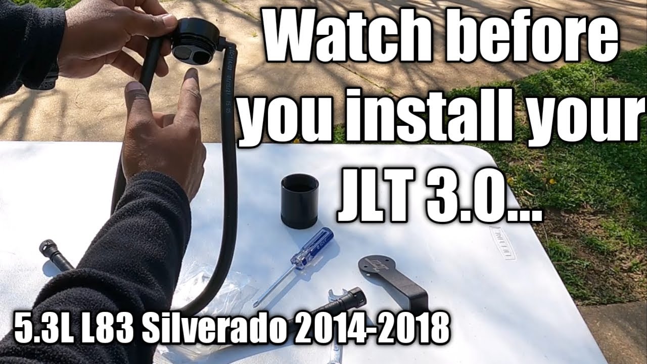 JLT 3.0 Oil Catch Can for 2014-2018 Silverado and Sierra