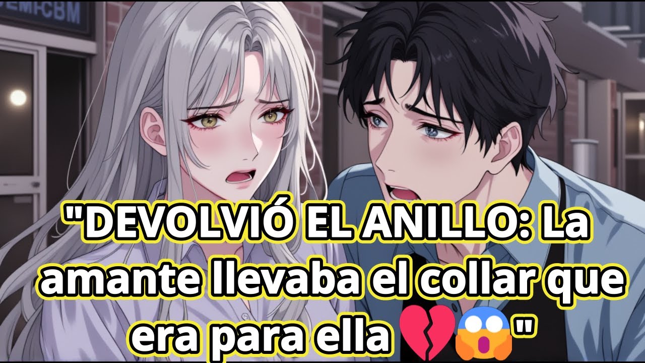 DEVOLVIÓ EL ANILLO: La amante llevaba el collar que era para ella 💔😱