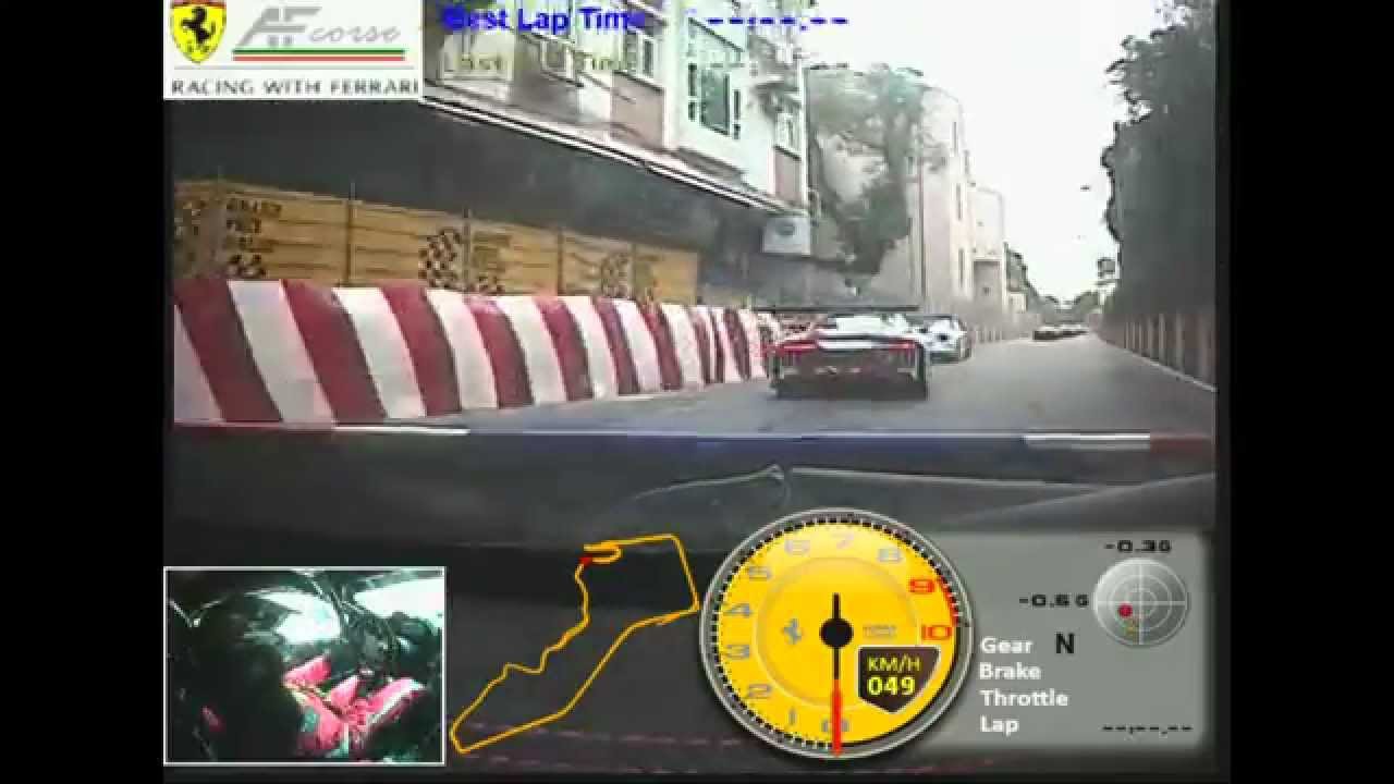 FIA GT World Cup Macau 2015   Pasin Lathouras   Qualifying Race