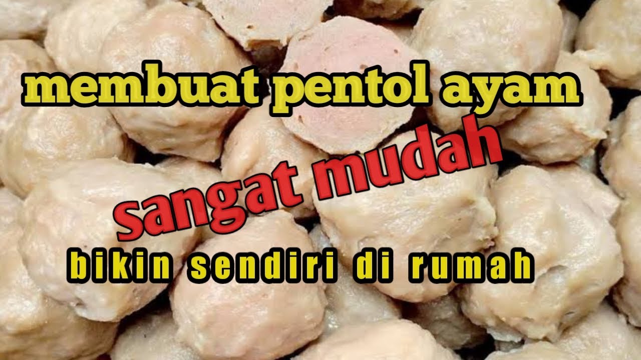 Resep Pentol Ayam Gampang Banget Cukup Pakai Blender