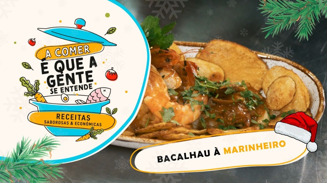 Especial de Natal: Receita Bacalhau à Marinheiro| A comer é que a gente se entende 🍴