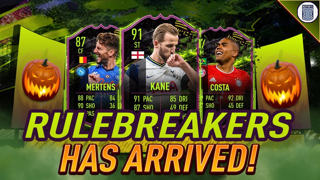 RULEBREAKERS IS HERE! NEW PLAYERS, SBCS, OBJECTIVE CARD! - FIFA 21 ULTIMATE TEAM