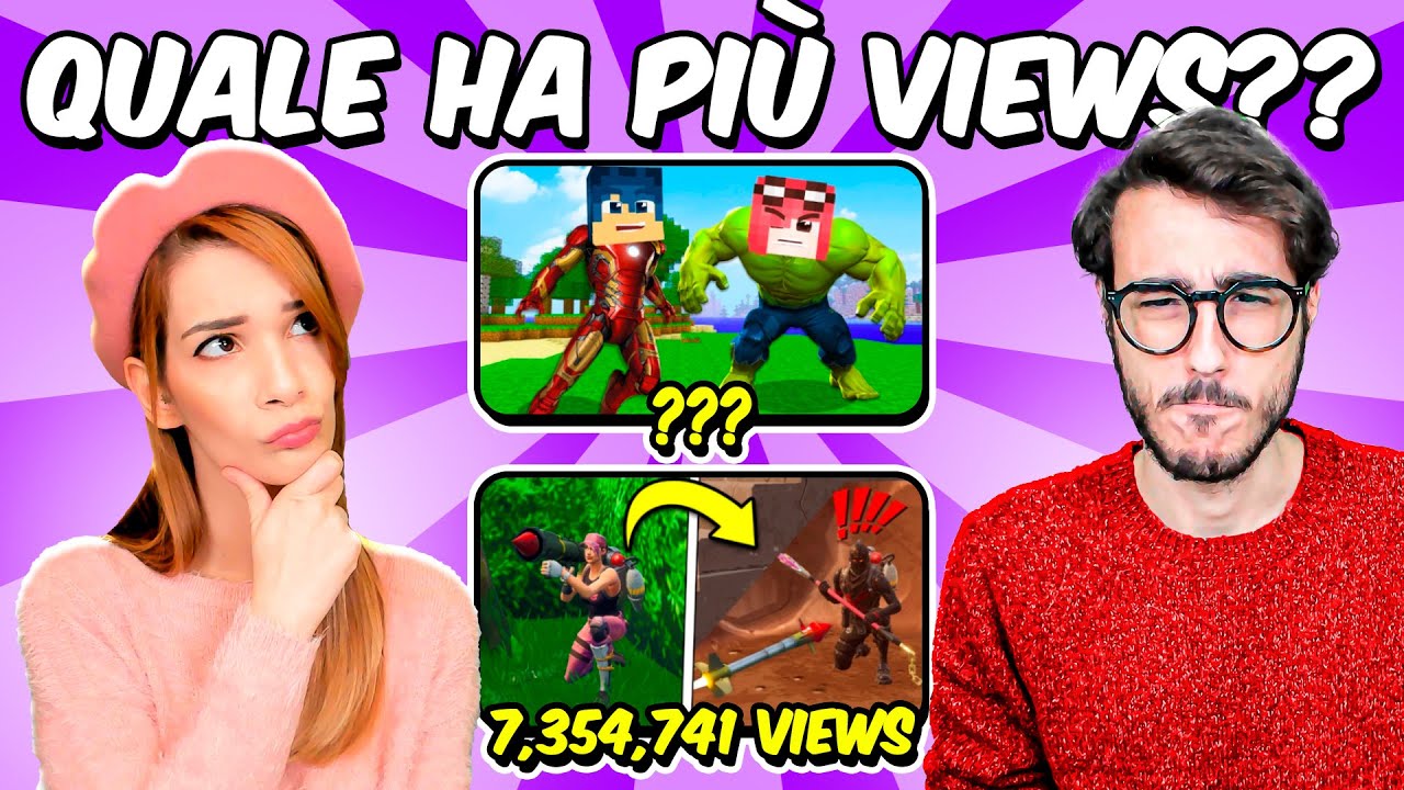 INDOVINA IL NOSTRO VIDEO CON PIÙ VISUALIZZAZIONI!