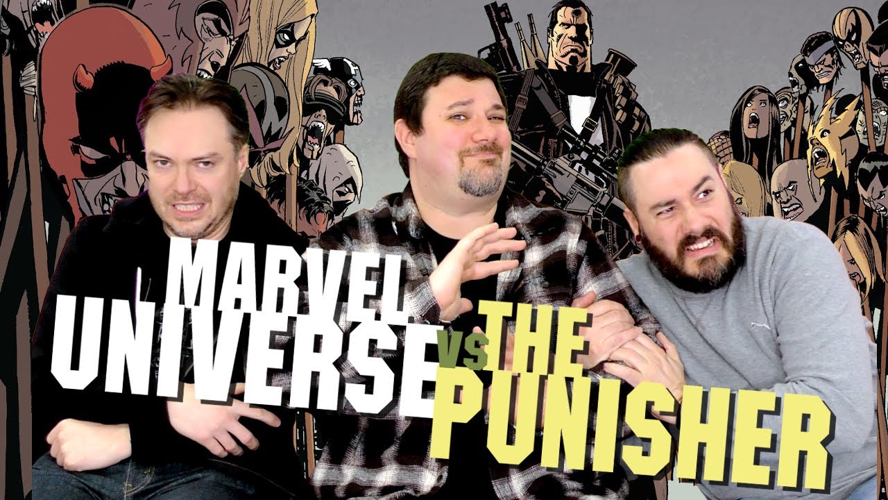 The Marvel Universe vs The Punisher!
