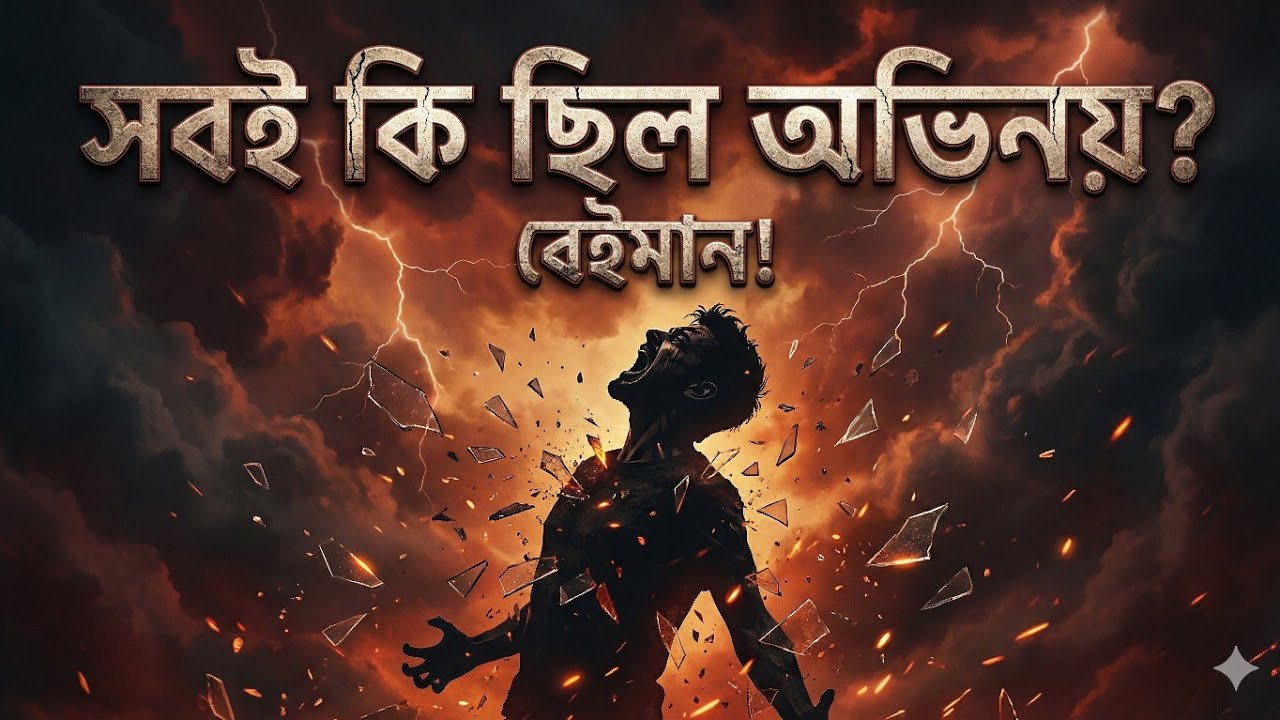 সবই কি ছিল অভিনয়? 💔 | বেইমান (Beiman) | New Bangla Sad Rock Song 2025 | Official Music Video