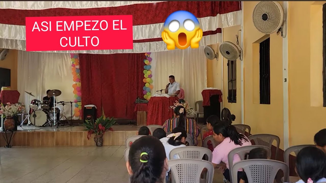 ACCION DE GRACIAS,Ya Llegaron Todos Los Invitados,Asi Inicio El CULTO,GOLLITO Dio La Biemvenida😱😱