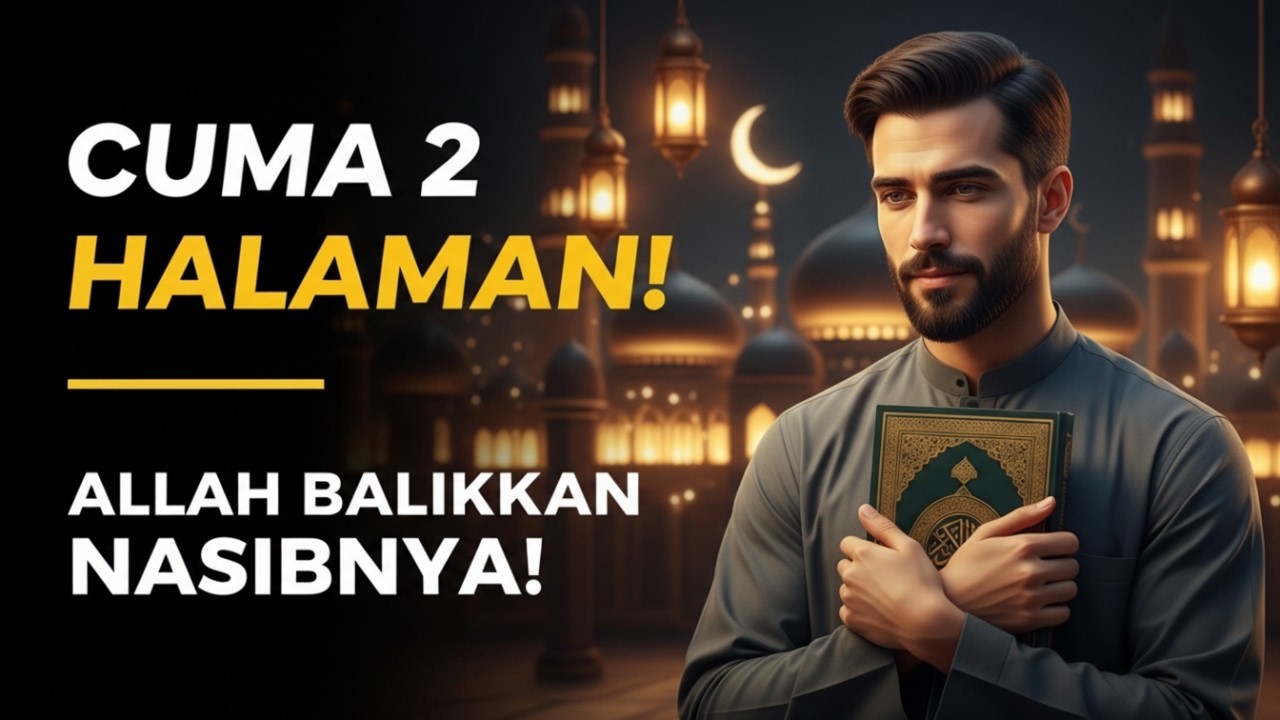 Aku Remehkan Amalan Ini! Ternyata 2 Halaman Al-Qur’an Mengubah Segalanya