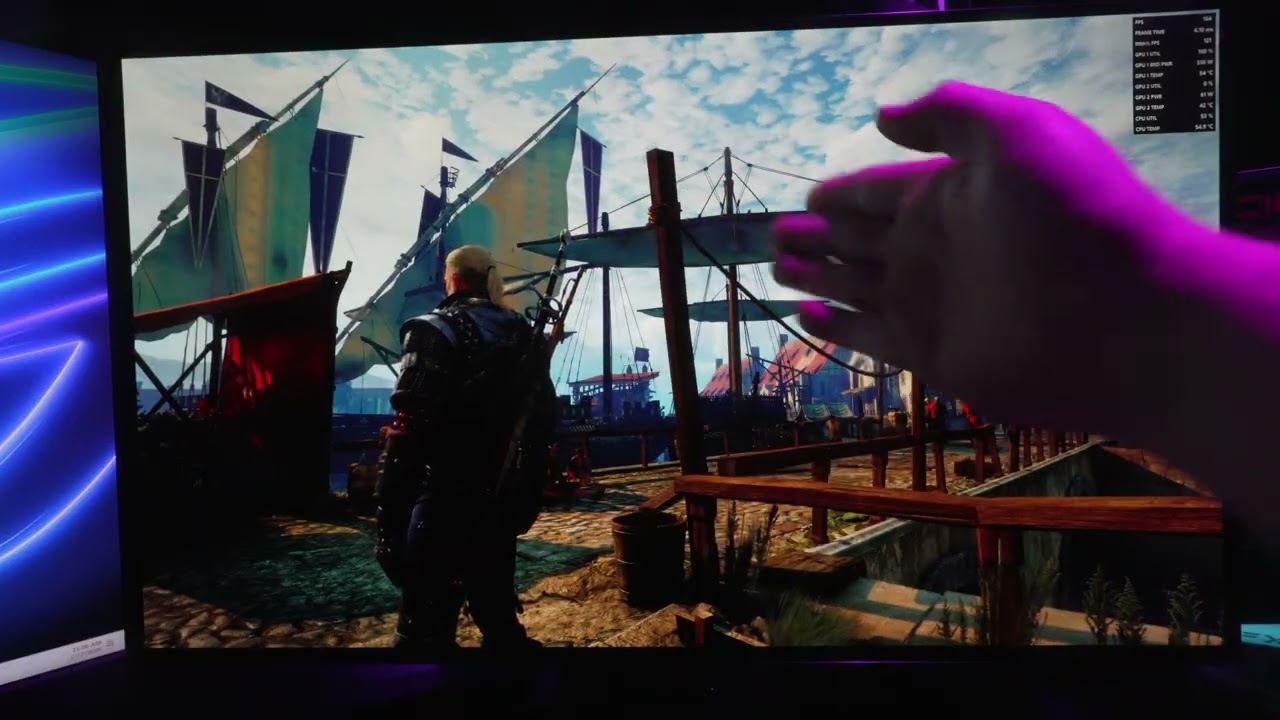 Как сделать так, чтобы The Witcher 3 выглядел невероятно хорошо на AMD 9070XT!