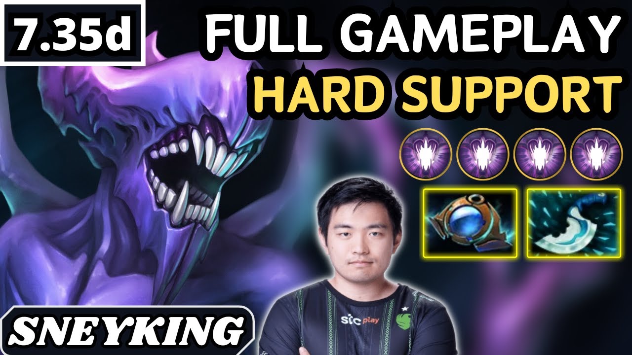 11000 AVG MMR - Sneyking BANE Hard Support Gameplay - Dota 2 Full Match Gameplay