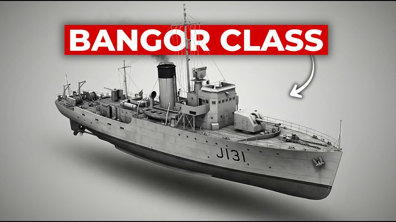 The 'Weak' British Bangor Class Minesweepers That Cleared Normandy Under Fire