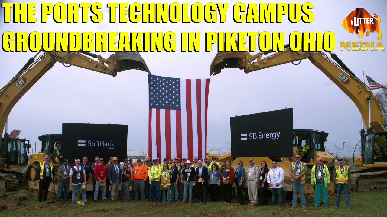 The PORTS Technology Groundbreaking in Piketon, Ohio 3/20/26