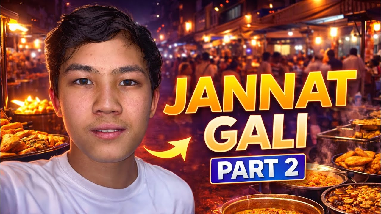 JANNAT GALI PRAT 2 MARIABAD JANNAT GALI AFTER IFTHAR STREET FOOD || HASNAIN HAZARA 