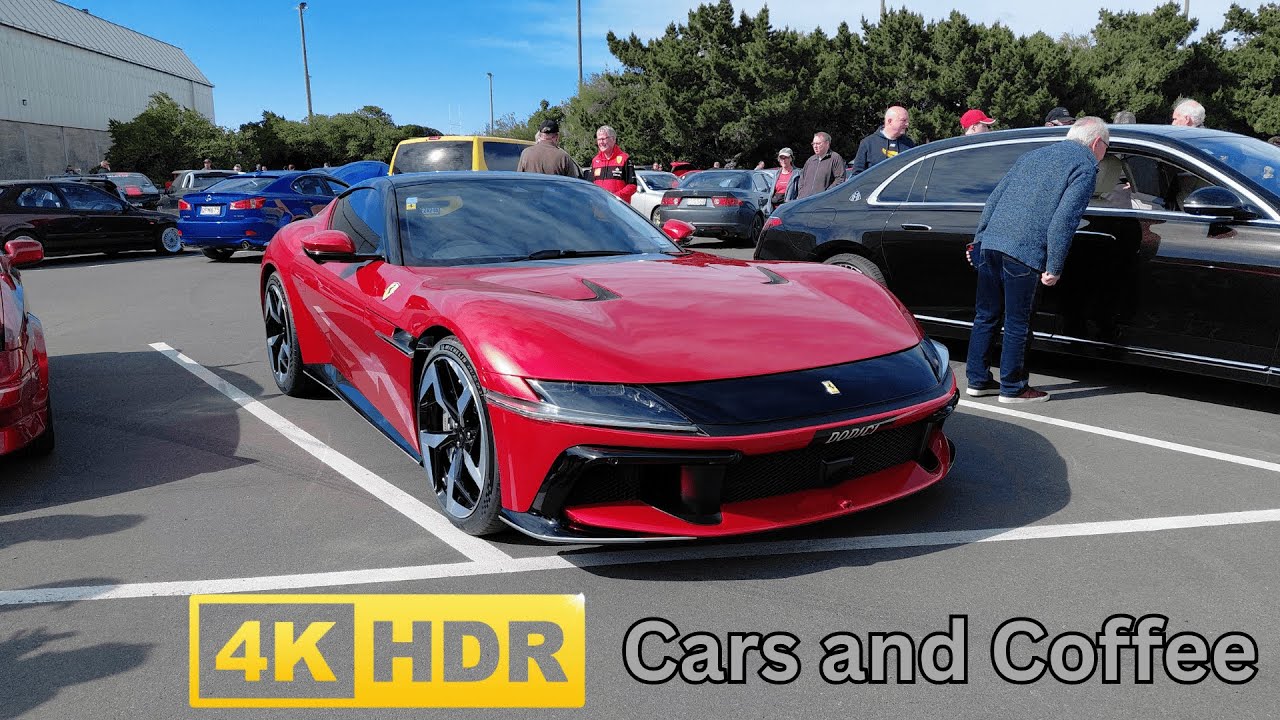| 4k | $750,000 FERRARI 12 CILINDRI STEALS THE SHOW | Cars and Coffee 19/10/25