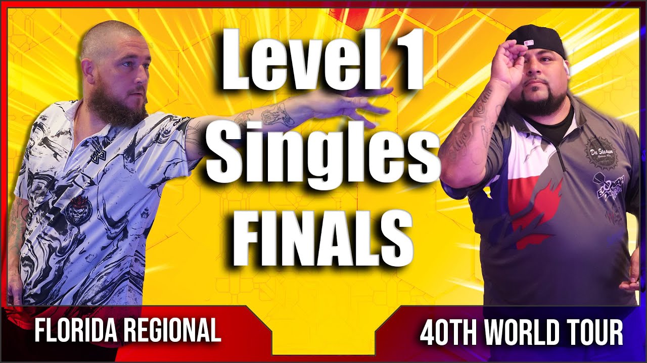 A LAST LEG DECIDER | Level 1 Singles Finals | Florida Regional 2025 | 40th Annual BullShooter Tour