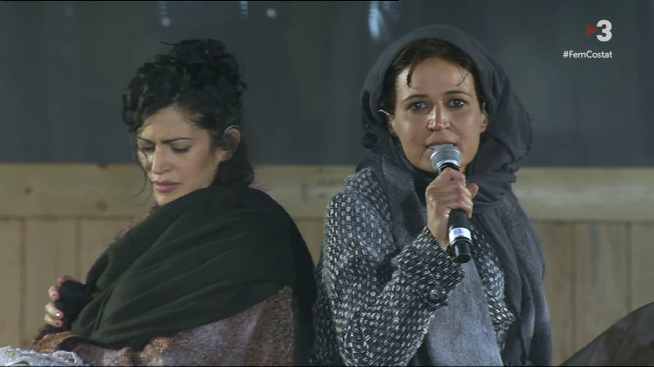 Elena Gadel, Lluís Llach i Sílvia Bel - 