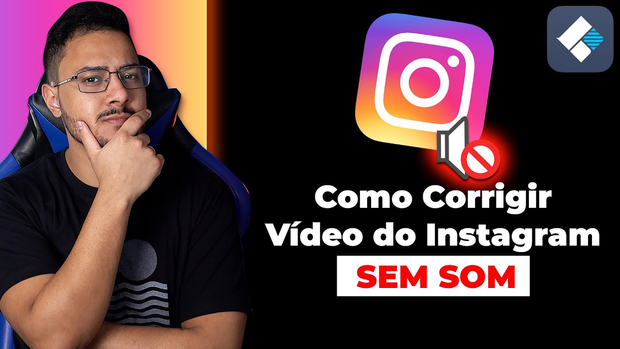 Como corrigir quando VÍDEO do INSTAGRAM aparece SEM SOM? | Wondershare Recoverit