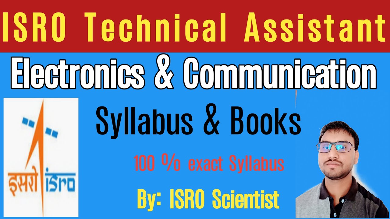 ISRO Technical Assistant Electronics | Syllabus | Books | Preparation Strategy