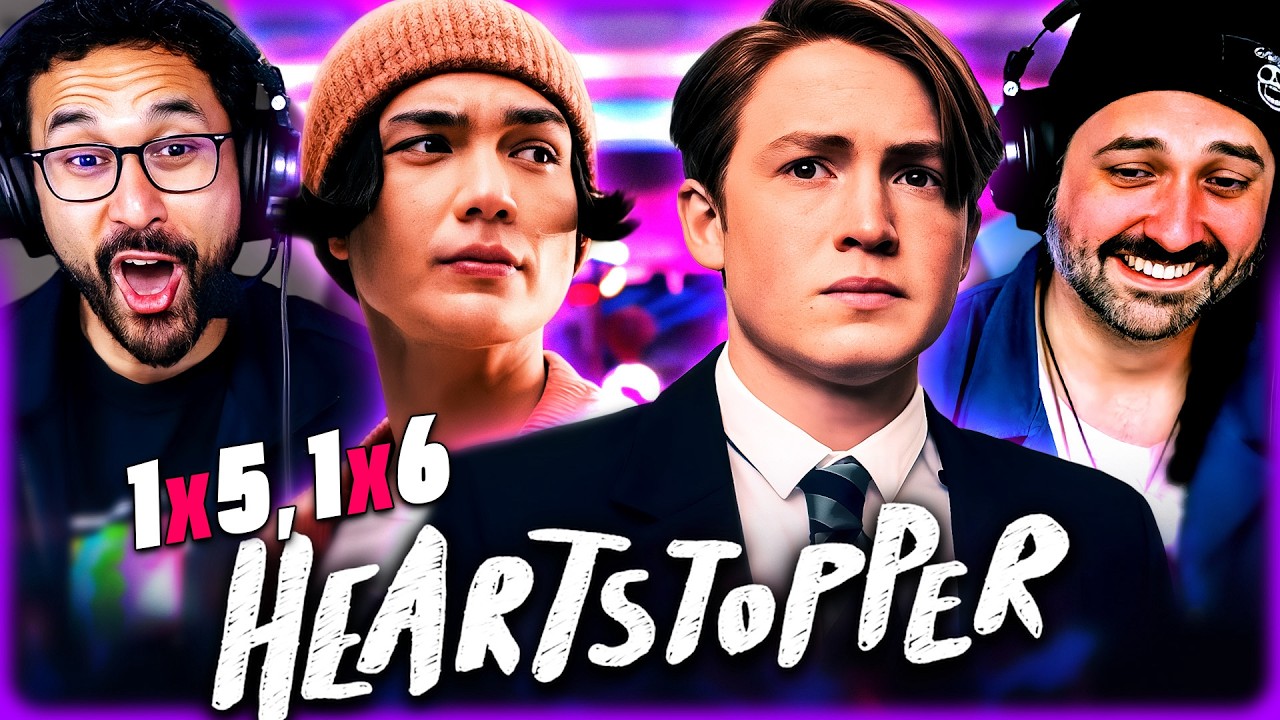 HEARTSTOPPER S1 EPISODES 5 & 6 REACTION – NICK & CHARLIE ARE SO SWEET IT HURTS! – REVIEW