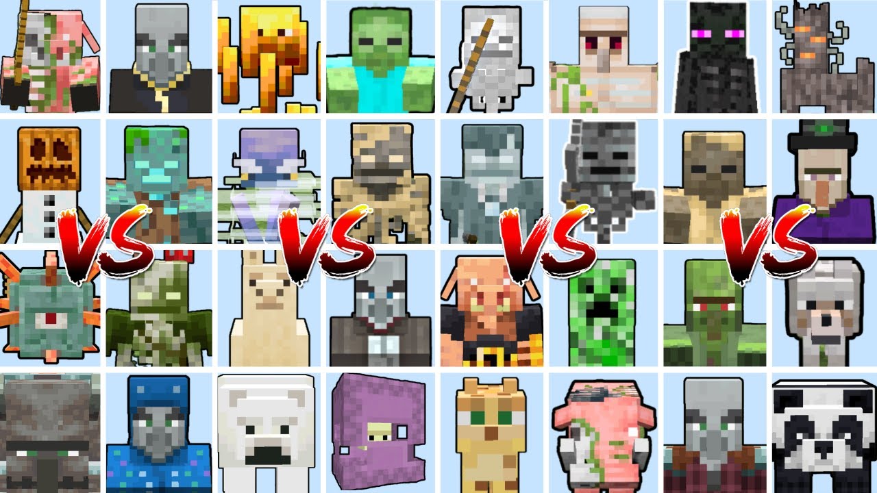 ALL NEW MINECRAFT MOBS TOURNAMENT 1.21 | Minecraft Mob Battle