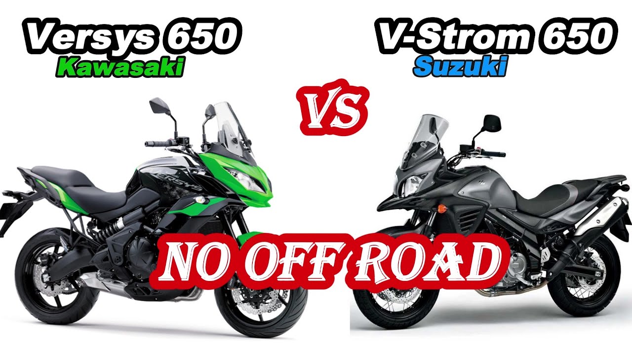 Versys 650 ou V Strom 650 qual a melhor na estrada de terra