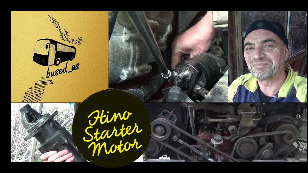 Hino Starter Replacement | Bus wouldn't start