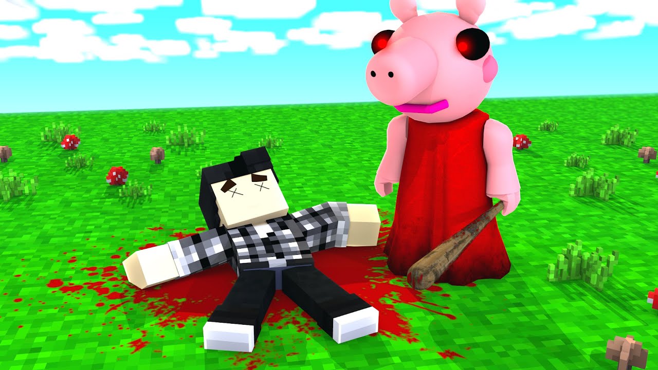 Survivre à PIGGY ou MOURIR dans Minecraft !!